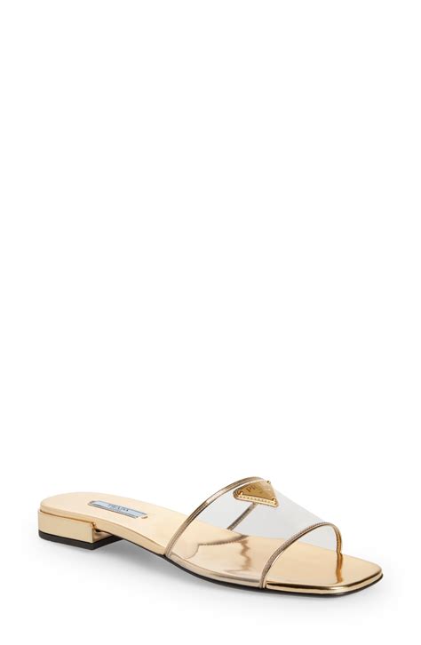 prada sandals mens white|prada transparent sandals.